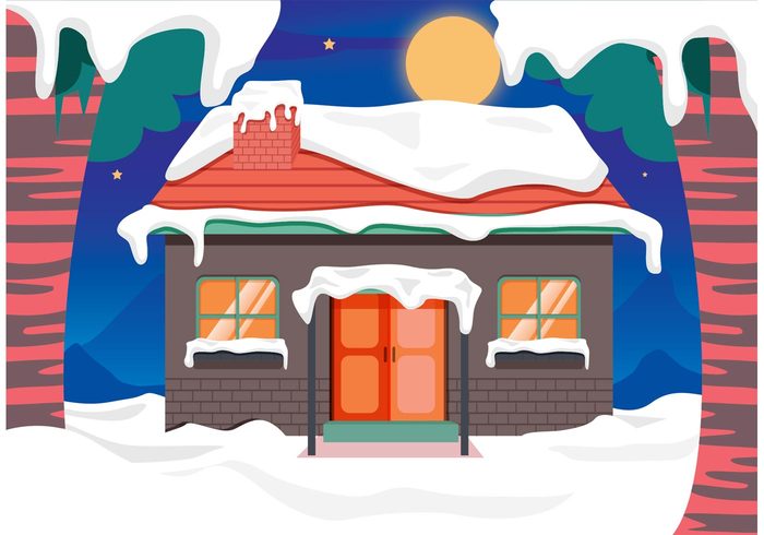 log-cabin-snow-vector